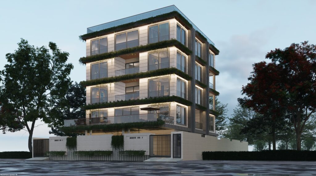 Elevation Design 3- ShreeBalajiInterior