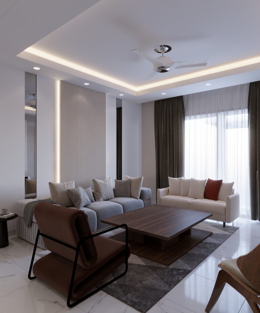 Living hall design 11 - ShreeBalajiInterior