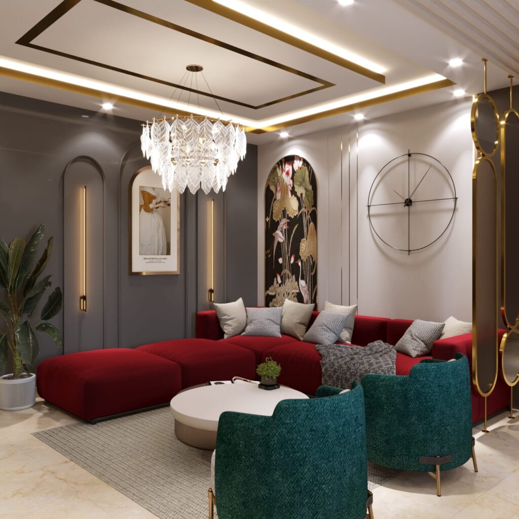 Living hall design 1 - ShreeBalajiInterior