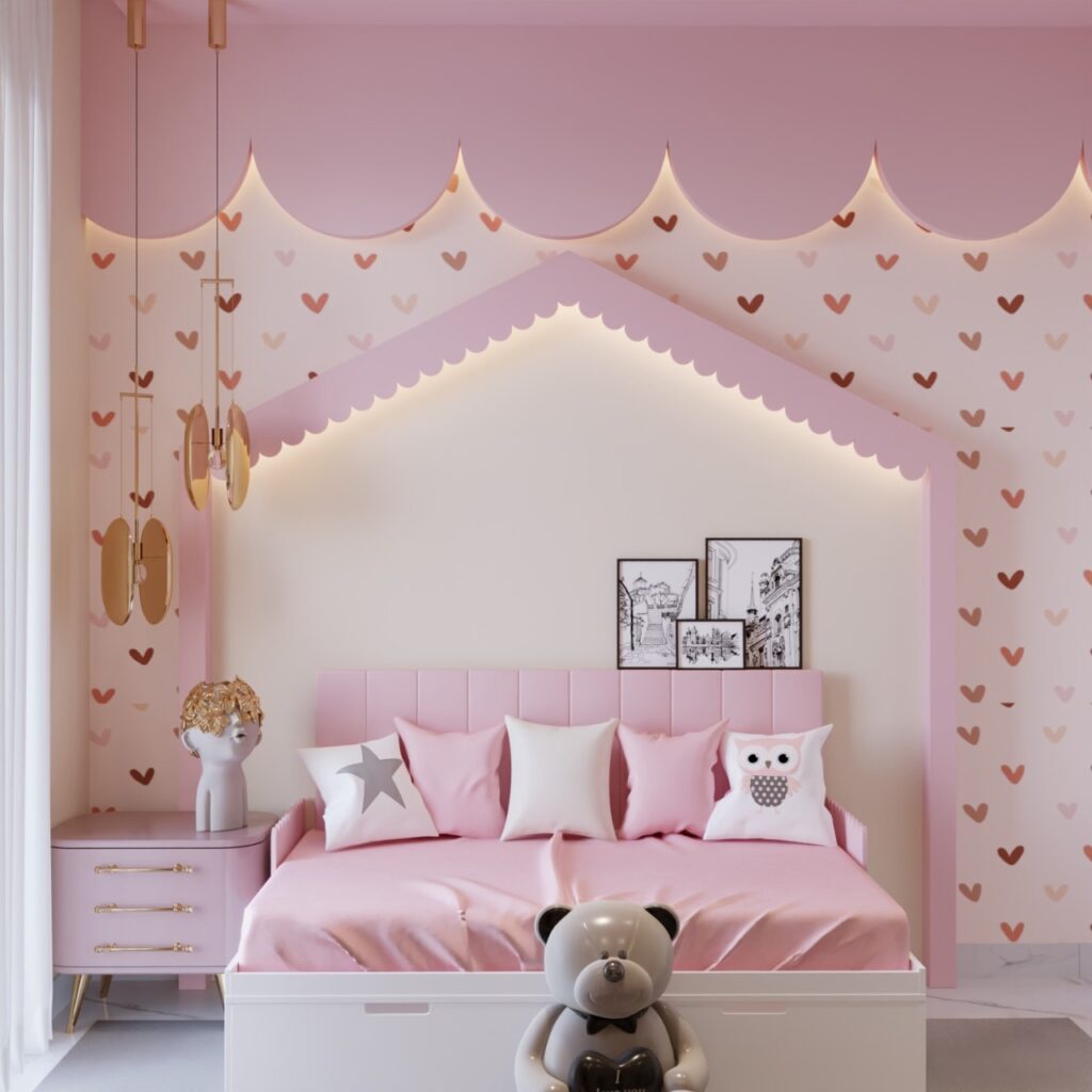 Daughters Room Design - ShreeBalajiInterior