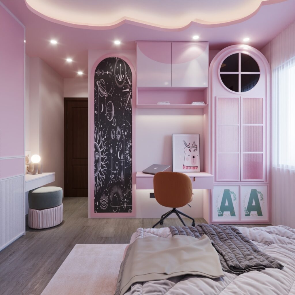 Daughters Room Design - ShreeBalajiInterior