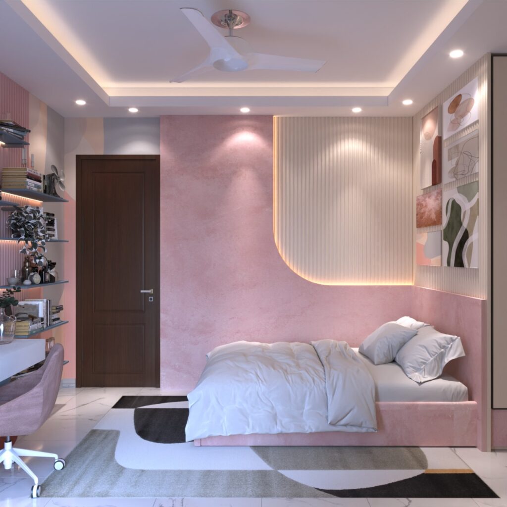 Daughters Room Design - ShreeBalajiInterior